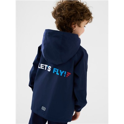 Куртка текстильная с полиуретановым покрытием для мальчиков (ветровка)