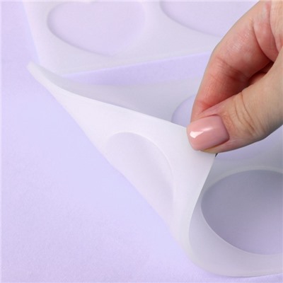 Формы для шоколада, набор 2 шт., силикон, 23×12 см, прозрачные