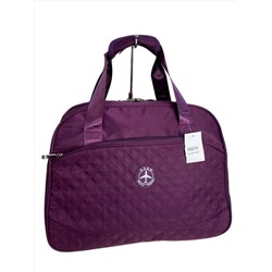 Дорожная сумка из текстиля, цвет фиолетовый