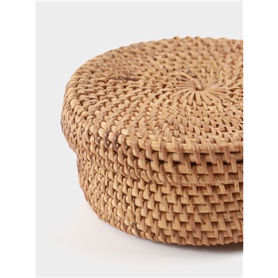 Корзинка плетёная «Дори», 13×13×8 см