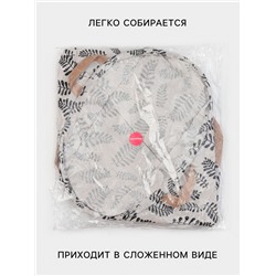 Корзина для белья Доляна «Крафт», 35×42 см, бежевая