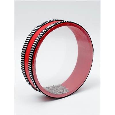 Музыкальный инструмент Барабан Шум Моря Music Life красный, 15 см