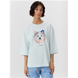 КОМПЛЕКТ ЖЕНСКИЙ (ФУТБОЛКА, БРЮКИ) 592528