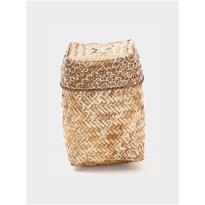 Корзинка плетёная «Марокко», 14×14×23 см