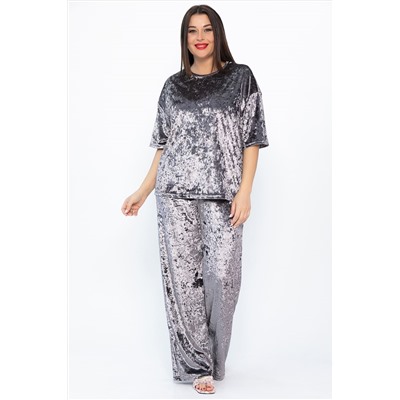 Брюки Таинственное очарование (серо-бежевые) Б14682-25М