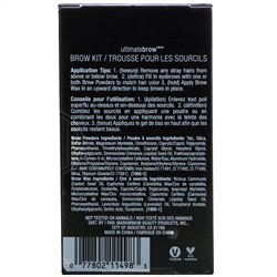 Wet n Wild, Ultimate Brow Set, Dark Brown, 0.09 oz (2.5 g)