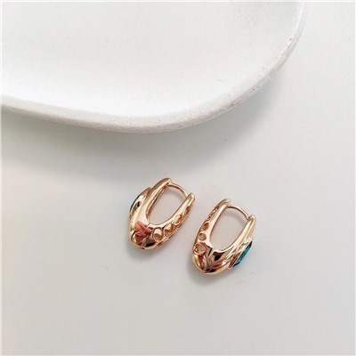 Серьги с кристаллами Swarovski