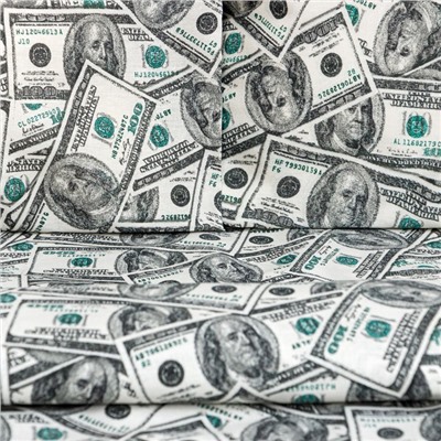 Постельное бельё 1.5-спальное «Этель» Cash, бязь