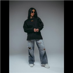 Свитшот женский Русь (Чёрный)