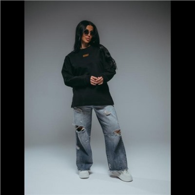 Свитшот женский Русь (Чёрный)