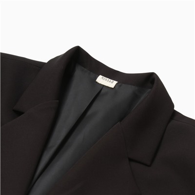 Пиджак женский MINAKU: Classic, чёрный, размер 46-48