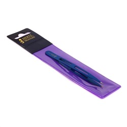 Mertz Пинцет-иголка косметический 227-P, синий, 10 см 238