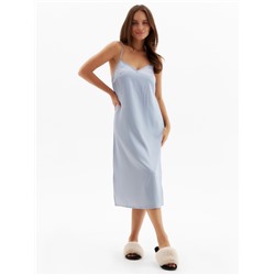 Сорочка ночная женская MINAKU: Home collection, голубая, размер 42