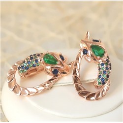 Серьги позолота H01-3970