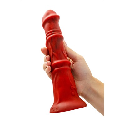 Силиконовый вибратор Monster Rex - 24,5 см.