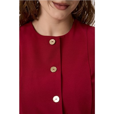 Жилет Дарси (бордовый)