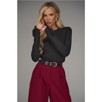 Лонгслив Эми (чёрный)