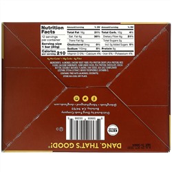 Dang, Keto Bar, Crazy Rich Chocolate with Sea Salt, 12 Bars, 1.4 oz (40 g) Each