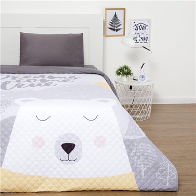 Покрывало 2-спальное «Этель. Большие мечты», 180×210±5 см, микрофибра