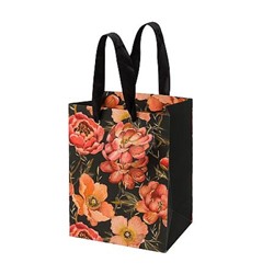 Пакет бумажный 18 х 23 х 10 см Премиум "Флора.Розовый цветок/ FLORA. PINK BLOSSOM" 2-851/14 Bruno Visconti