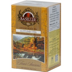 BASILUR. Four Seasons. Осенний черный карт.пачка, 25 пак.