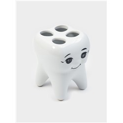 Стакан под зубную щетку, «Зуб», фарфор