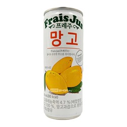 Напиток б/а со вкусом манго освежающий без газа Mango Frais Jus Ilhwa, Корея, 240 мл