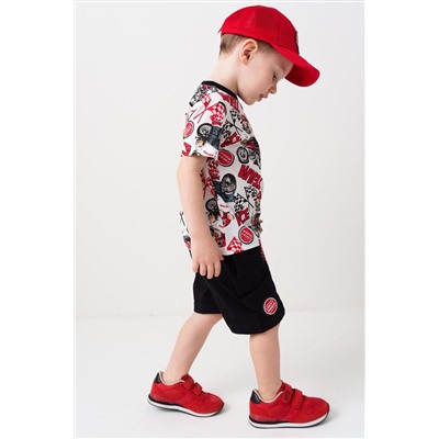 Комплект трикотажный для мальчиков: фуфайка (футболка), шорты PLAYTODAY, 1239876