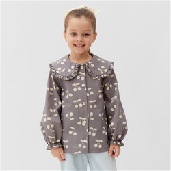 Рубашка детская с воротником KAFTAN, размер 30 (98-104 см)