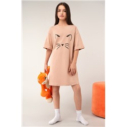 Туника оверсайз для девочки Happyfox