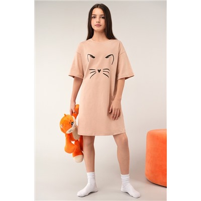 Туника оверсайз для девочки Happyfox