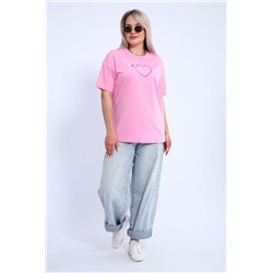 Футболка женская ФЖ0062А (Светло-розовый)