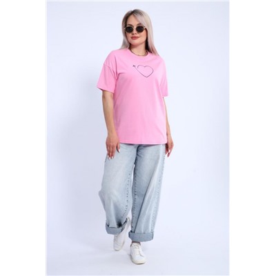 Футболка женская ФЖ0062А (Светло-розовый)
