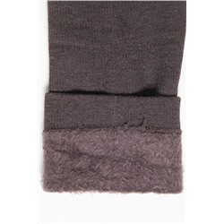 Лосины в рубчик утепленные НЬЮ (шоколад) Б14977-7М