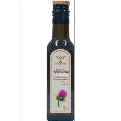 Масло Расторопши, нерафинированное, стекло 250мл ЭКОПРОДУКТЫ, 1191095