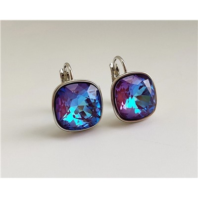 Серьги с кристаллами Swarovski