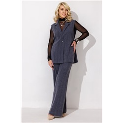 Жилет женский  4371/02/Сиреневый меланж