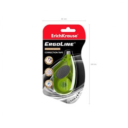 Корректор-лента 5 мм х 8 м ErgoLineR с резиновой вставкой, в блистере 53199 ErichKrause