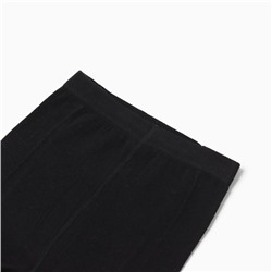 Колготки детские, чёрные, рост 116-122 см