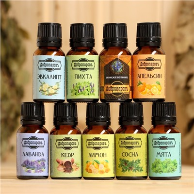 Набор эфирных масел «Лесные ноты» 9 шт. по 17 мл Добропаровъ
