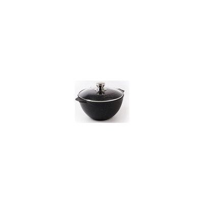 Казан 4,5л  для плова индукц. АП Гранит black Induction Pro.арт.54802И