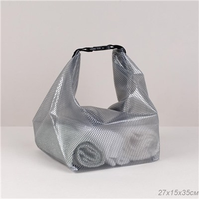 Косметичка органайзер водонепроницаемая 35x15x27 / XN-004GR /уп 100/серая