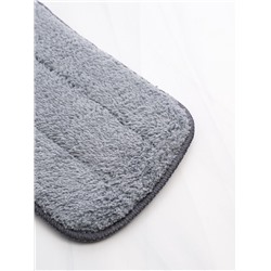Насадка для швабры с распылителем Доляна, 40×13 см, микрофибра, серая