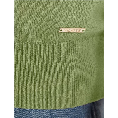 Джемпер тонкой вязки из вискозы с нейлоном