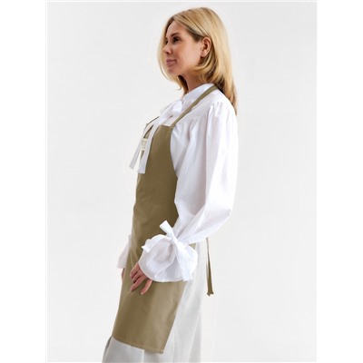 Фартук Этель Kitchen 60×70 см, цвет зелёный, 100% хлопок, саржа 220 г/м²