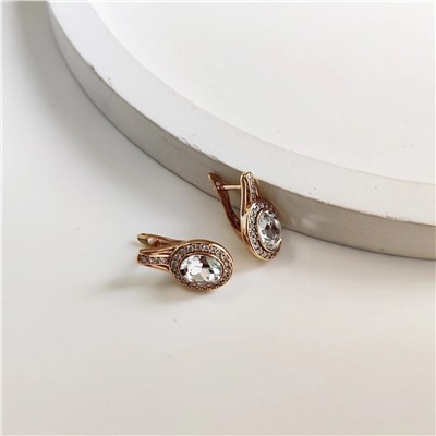 Серьги с кристаллами Swarovski