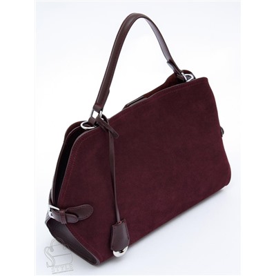 Сумка женская кожаная 1155VG wine purple  Vitelli Grassi