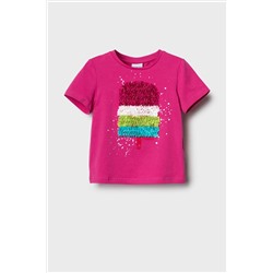 Фуфайка трикотажная для девочек (футболка) PLAYTODAY, 1240301