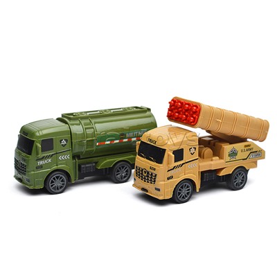 Набор машин "Военный город" в коробке