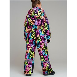 Комбинезон текстильный с полиуретановым покрытием для девочек